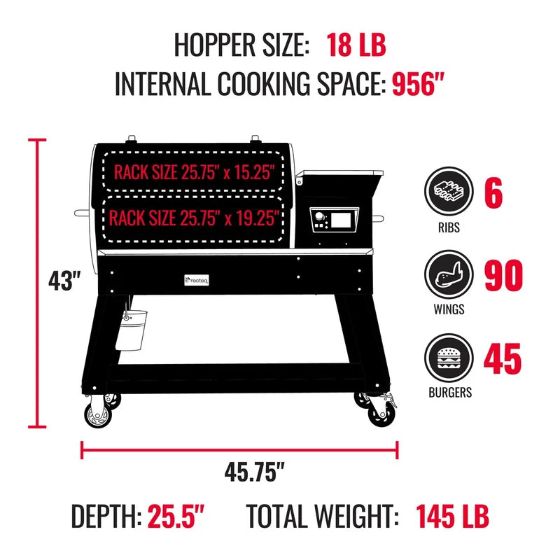 recteq Deck Boss 900 Pellet Grill